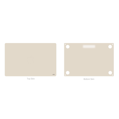JCPAL Protective Skin for MacBook Air 13 (M2-M5) - Starlight