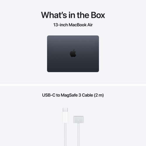 MacBook Air 13” Apple M5 10C CPU, 8C GPU/16GB/512GB SSD/Midnight/USA