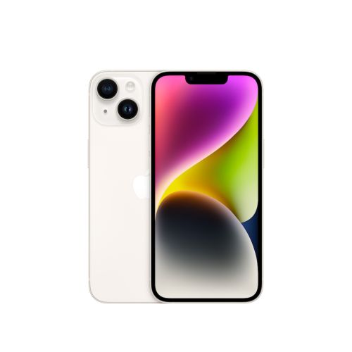 Refurbished iPhone 14 128GB, Starlight, Grade: B, Battery: Good, (p)