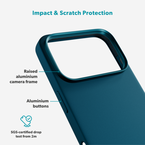 Epico Silicone Mag+ Case for iPhone 17 Pro - Titanium