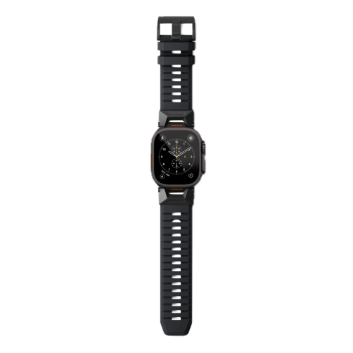Epico FKM Rubber Pro Watch Band for Apple Watch (44-49mm) - Black
