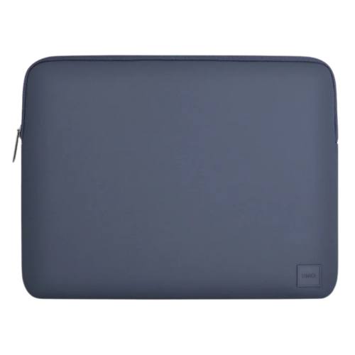 UNIQ Cyprus Water-resistant Neoprene Laptop Sleeve (Up to 14”) - Steel Blue