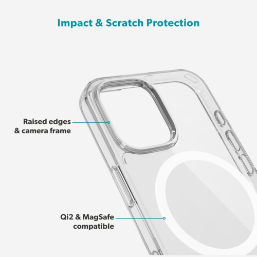 C&C Hero Mag+ Case for iPhone 17 - Clear