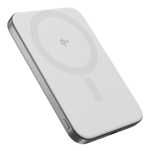 Epico Qi2 Aluminium Mag+ Power Bank 5 000 mAh - Silver