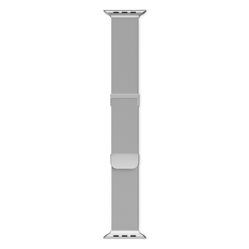 C&C Milanese+ Strap for Apple Watch (40-42 mm) - Silver