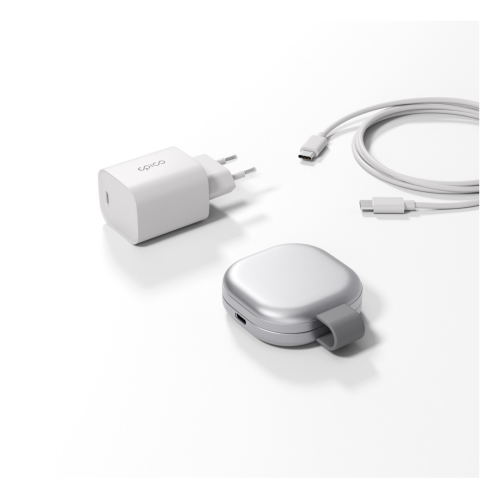 Epico UltraBase EF35 Qi2 (25W) MagSafe Compatible Foldable 2-in-1 Wireless Charger - Silver