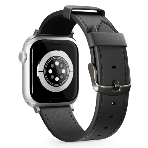 Epico Leather Band for Apple Watch (40-42mm) - Black
