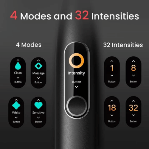 Oclean Electric Toothbrush X Pro Elite Premium Set - Black