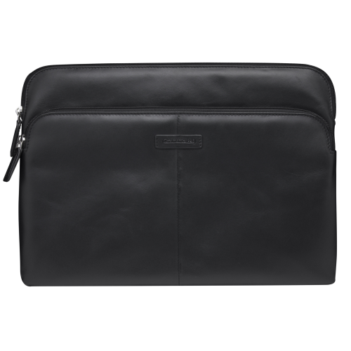 dbramante1928 Leather Sleeve+ for Macbook Air 13.6" - Black