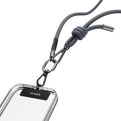 SwitchEasy Strap+Strap Card - 8.3mm | Phone Lanyard - Deep Sea Blue