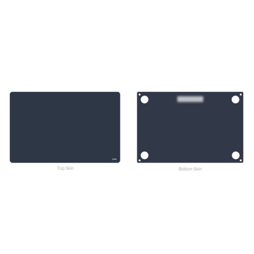 JCPAL Protective Skin for MacBook Air 13 (M2-M5) - Midnight