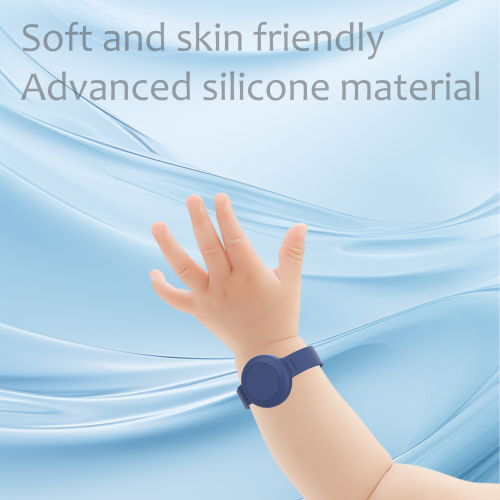 OFKOZ Waterproof Kids Bracelet for Airtag - Shark Blue