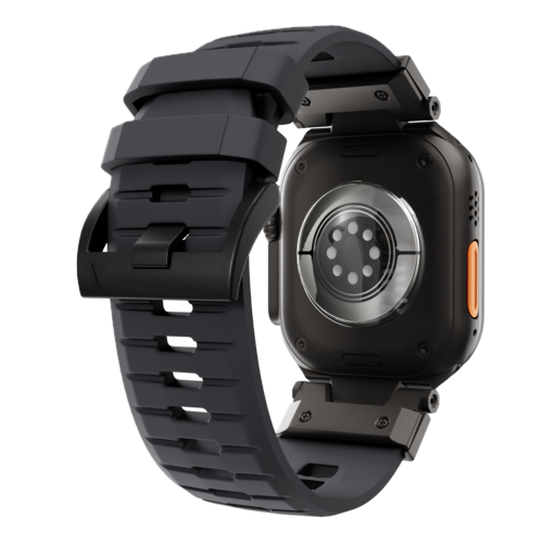 Epico FKM Rubber Pro Watch Band for Apple Watch (44-49mm) - Black