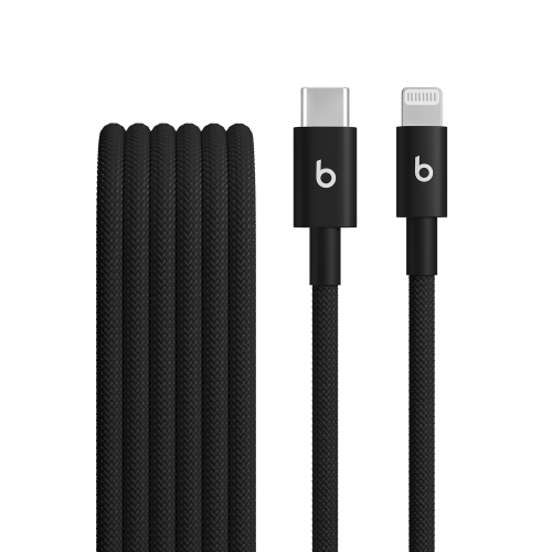 Beats USB-C to Lightning Woven Cable (1.5 m) - Bolt Black