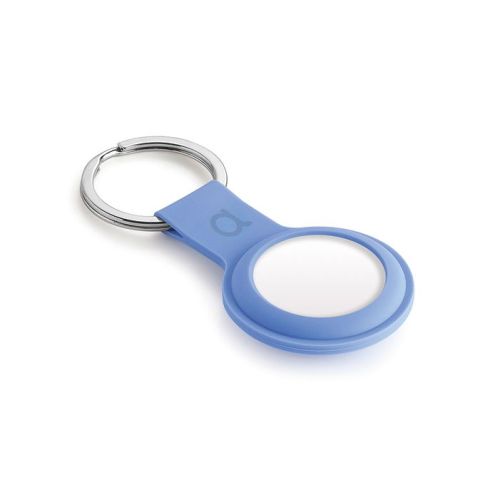 C&C AirTag Silicone Holder with Keychain - Indigo