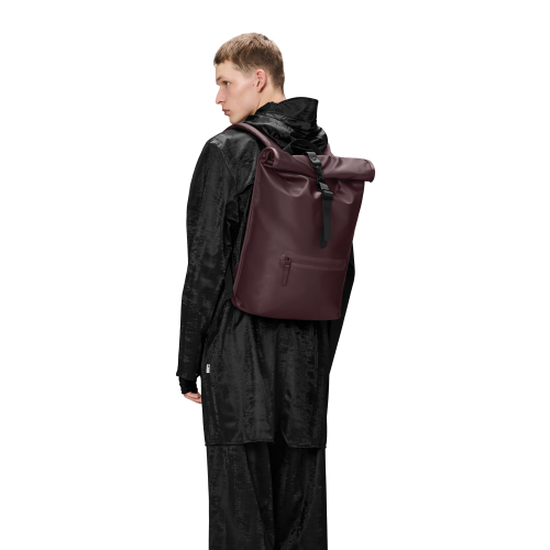 RAINS Rolltop Rucksack W3 - Depth