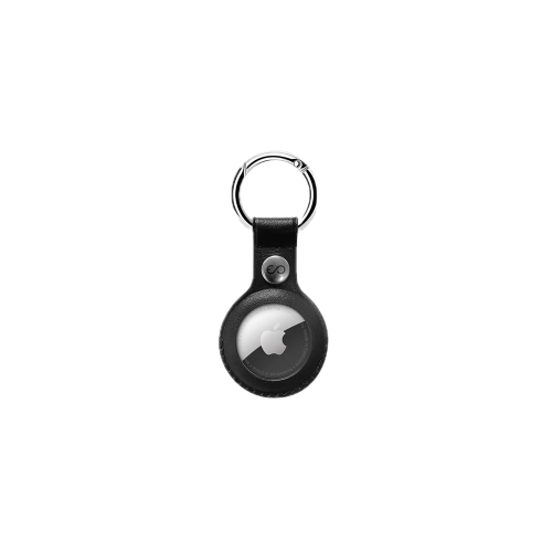 Epico Leather Case for AirTag - Black