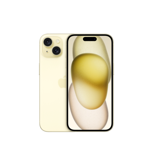 Refurbished iPhone 15 128GB, Yellow, Grade: AA, Battery: Good