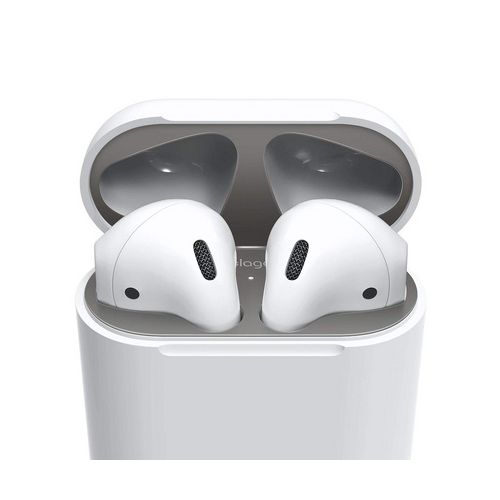 ELAGO Dust Guard for AirPods 2 sets Matt Gray with 18K Gold Plating