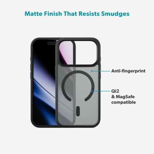 C&C HeroMatte Pro Mag+ Case for iPhone 17 Pro Max - Black