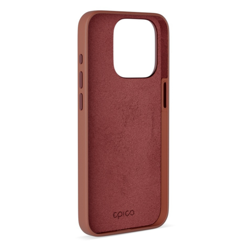 Epico Mag+ Leather Case iPhone 15 Pro - Brown