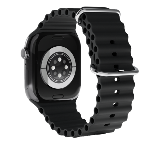 Epico Watch Strap Ocean for Apple Watch (44-49mm) - Black