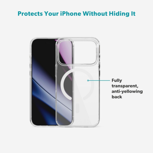 Epico Hero Mag+ Case for iPhone 17 Pro - Clear