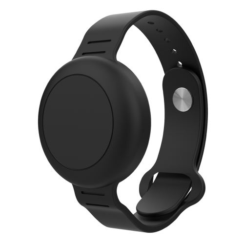 OFKOZ Waterproof Kids Bracelet for Airtag - Black