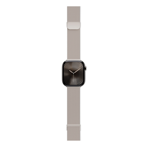 C&C Milanese+ Strap for Apple Watch (44-49 mm) - Starlight