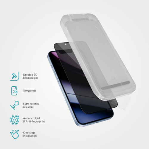 Epico Privacy Glass 3D for iPhone 17 Air (with Applicator)