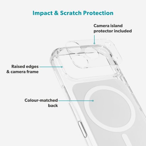 Epico Tile Mag+ Case for iPhone 17 Pro - White