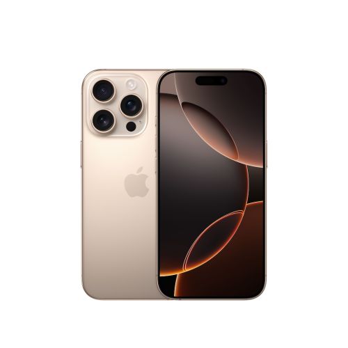 Refurbished iPhone 16 Pro 128GB, Desert titanium, Grade: A, Battery: Good