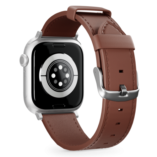 Epico Leather Band for Apple Watch (44-49mm) - Brown