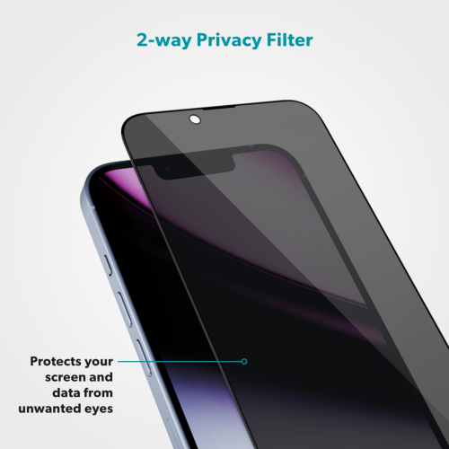Epico Privacy Glass 3D for iPhone 17 Pro