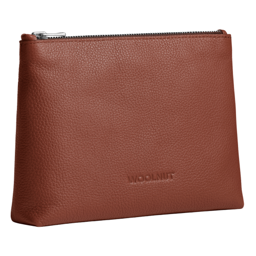 Woolnut Leather Pouch - Cognac