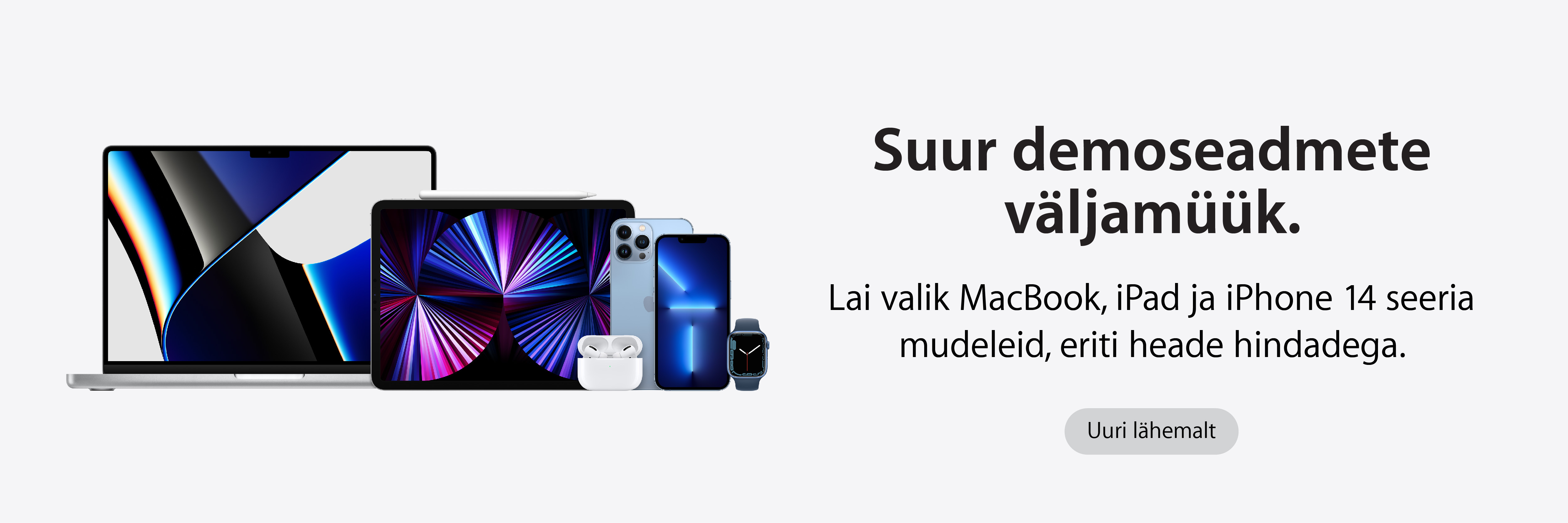 Demo seadmete väljamüük